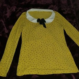 Peter pan collar blouse
